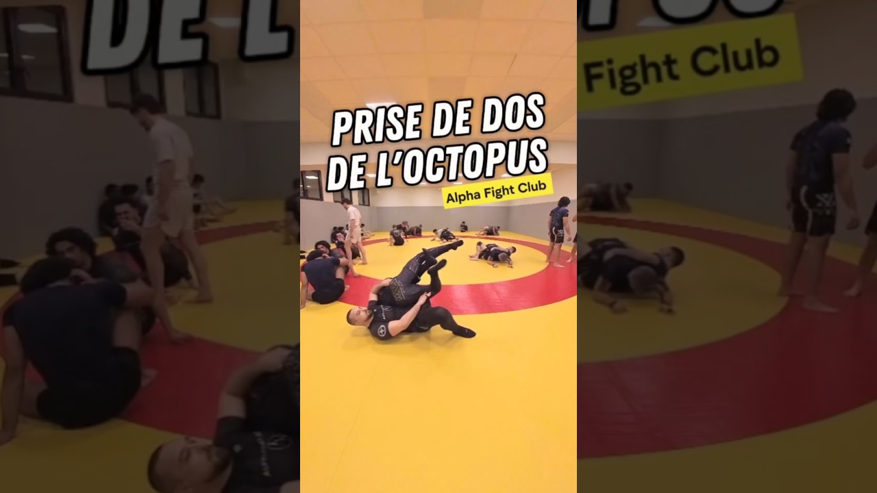 Prise de dos à partir de l'octopus !#grappling #bjj #jjb #tuto #nogi