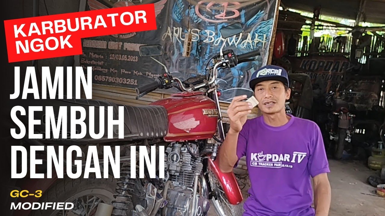 Karburator Ngok Dijamin Beres Dengan Benda Ini