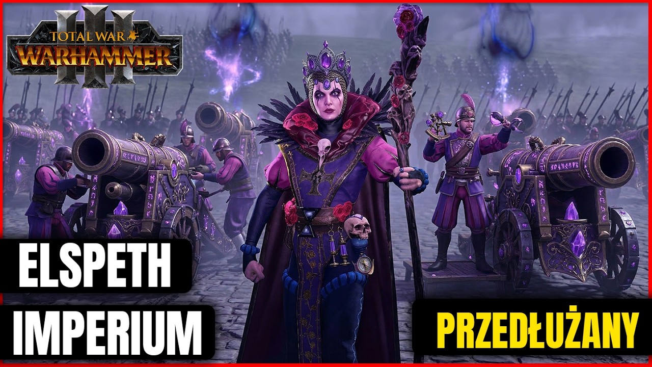 🌹 PRZEDŁUŻONY LIVE: Mroczna Dama z Nuln wkracza do akcji. Imperium Elspeth von Draken | TW: WH3 #2