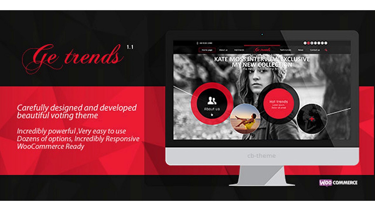 GE Trends- Responsive Voting WordPress Theme | Themeforest Website Templates and Themes