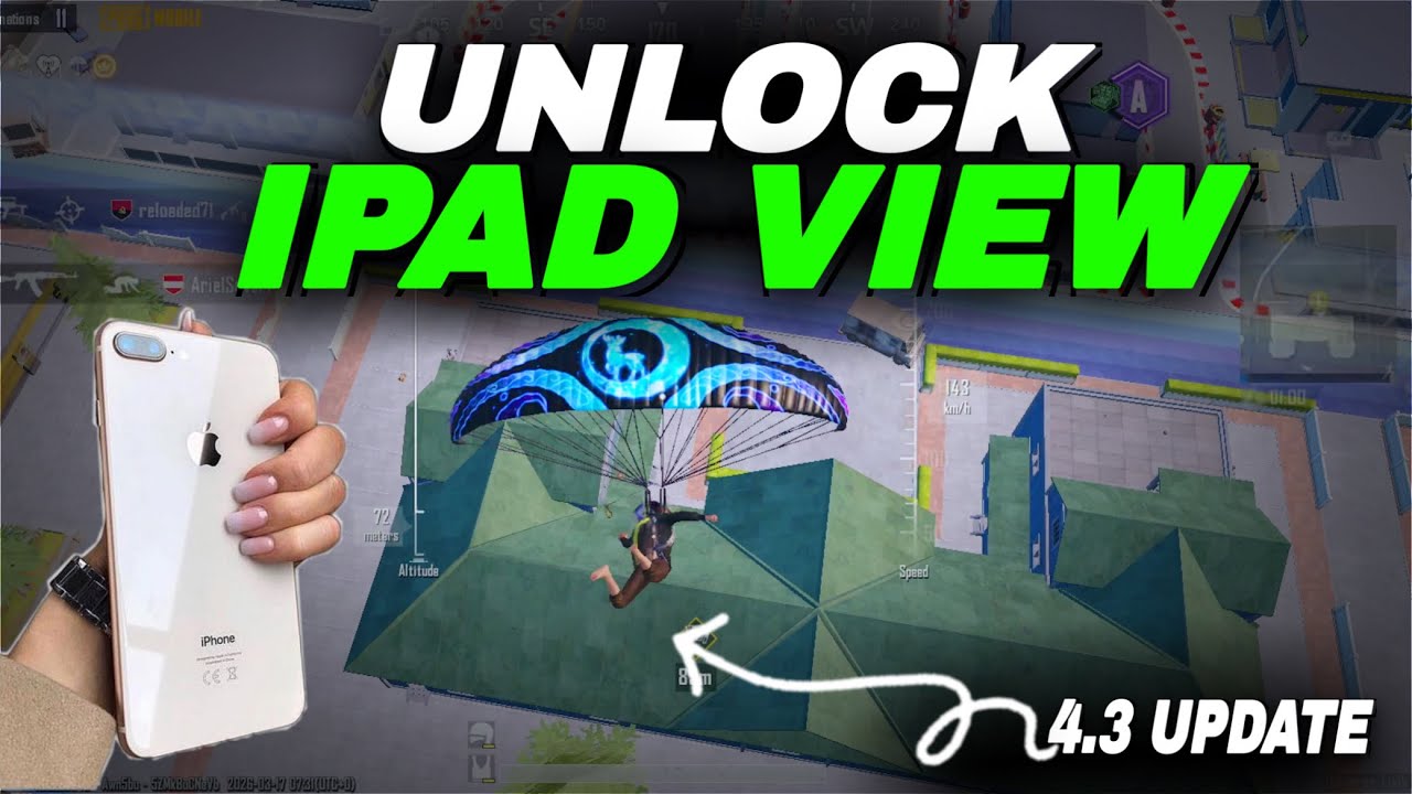 How to Unlock iPad view in All 2026 Mobile Work🔥|PUBG/BGMI😍how to get iPad view 4.2 UPDATE!
