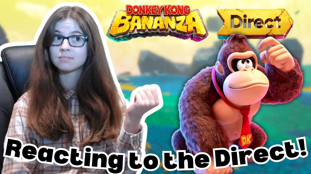 🔴ПРЯМОЙ ЭФИР🔴Реакция на Donkey Kong Bananza Nintendo Direct!