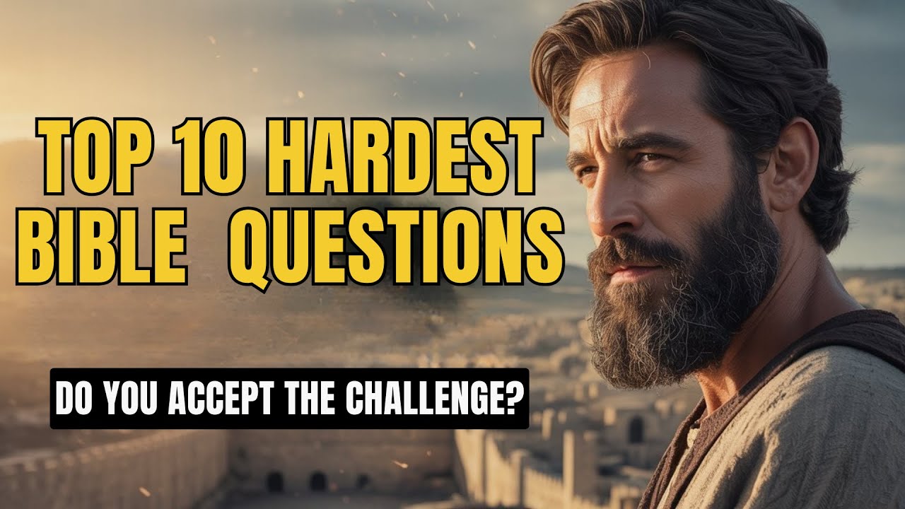 10 ULTIMATE BIBLE TRIVIA QUESTIONS TO TEST YOUR KNOWLEDGE - Quiz Time
