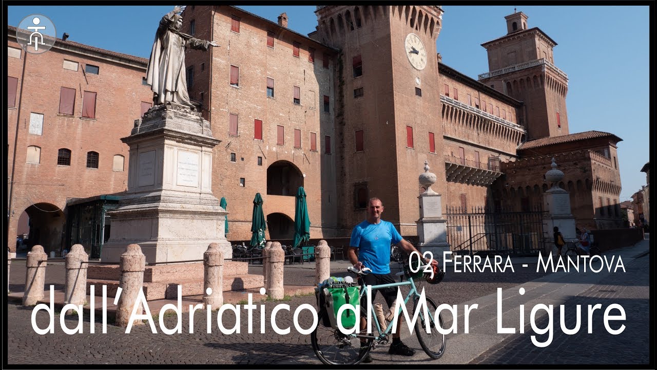 ITALIA COAST TO COAST  | C2C | Ciclovie del Po e del Mincio | Ferrara, Mantova [ENG SUBS]