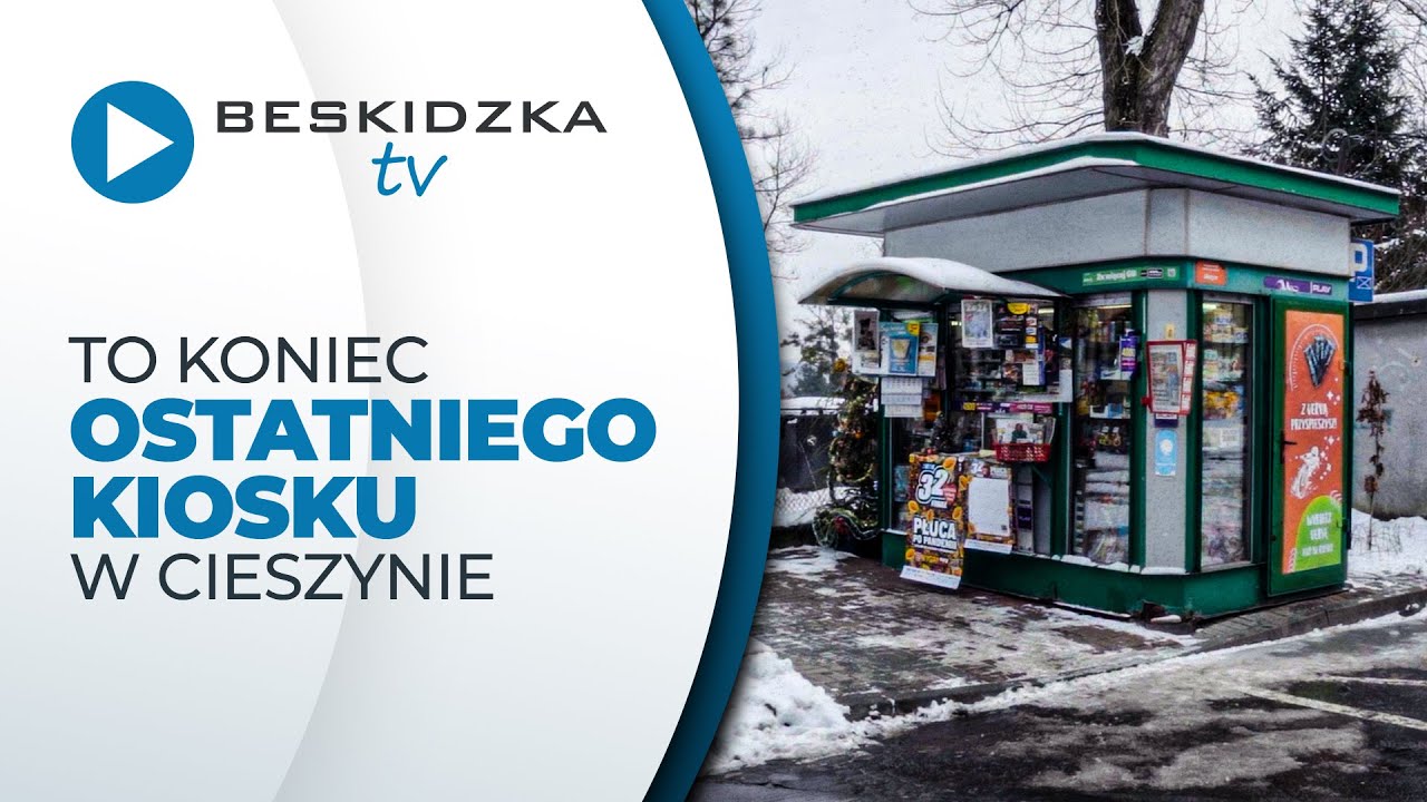 Koniec epoki. OSTATNI kiosk Ruchu w Cieszynie kończy swoją działalność...