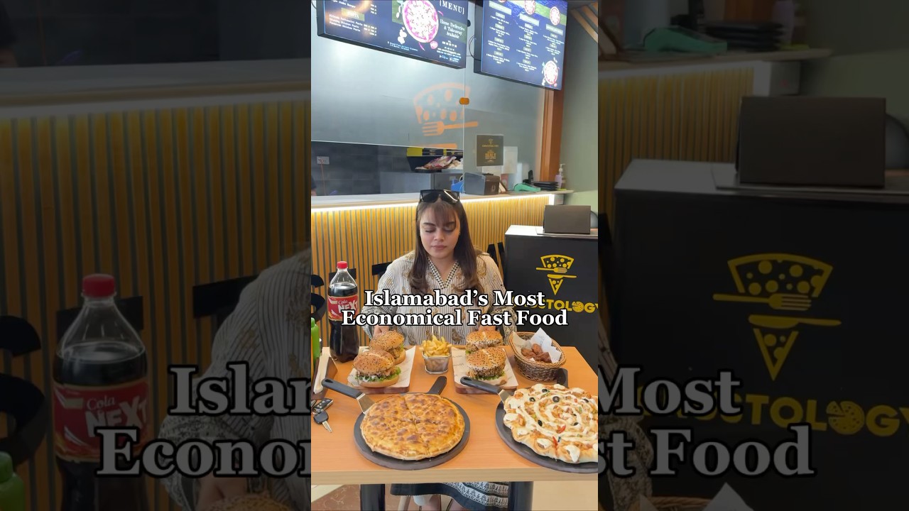 Quality fast food in reasonable prices | I-8 Islamabad | Crustology | #food #islamabad #pizza