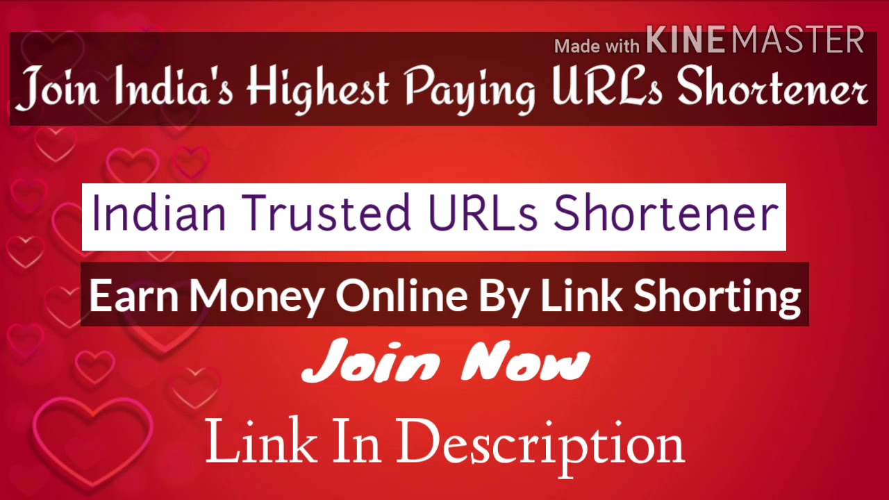 Earn ₹550 In 1000 Views | Join Indian URLs Shortener & Earn money Online Absolutely Free!!!