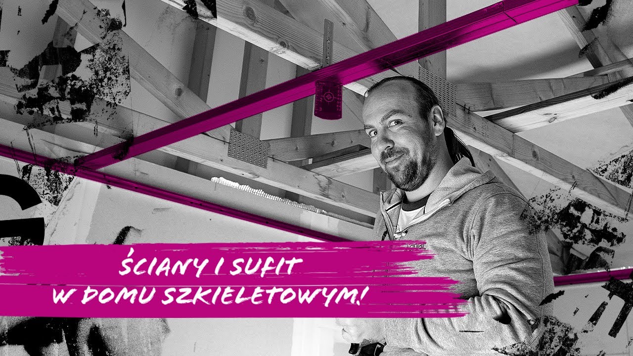 Ściany i sufit w domu szkieletowym by Siniat! - odc. 31