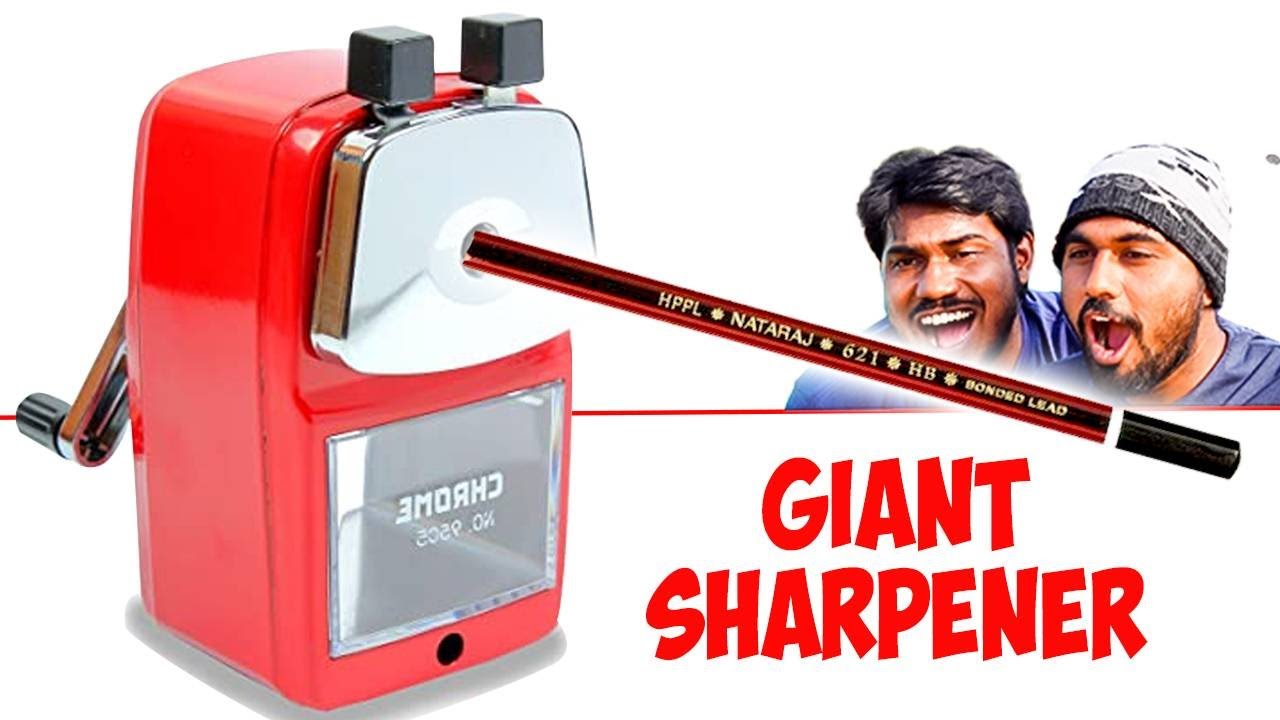 Unboxing World's Biggest Pencil Sharpener! Worth Rs.500