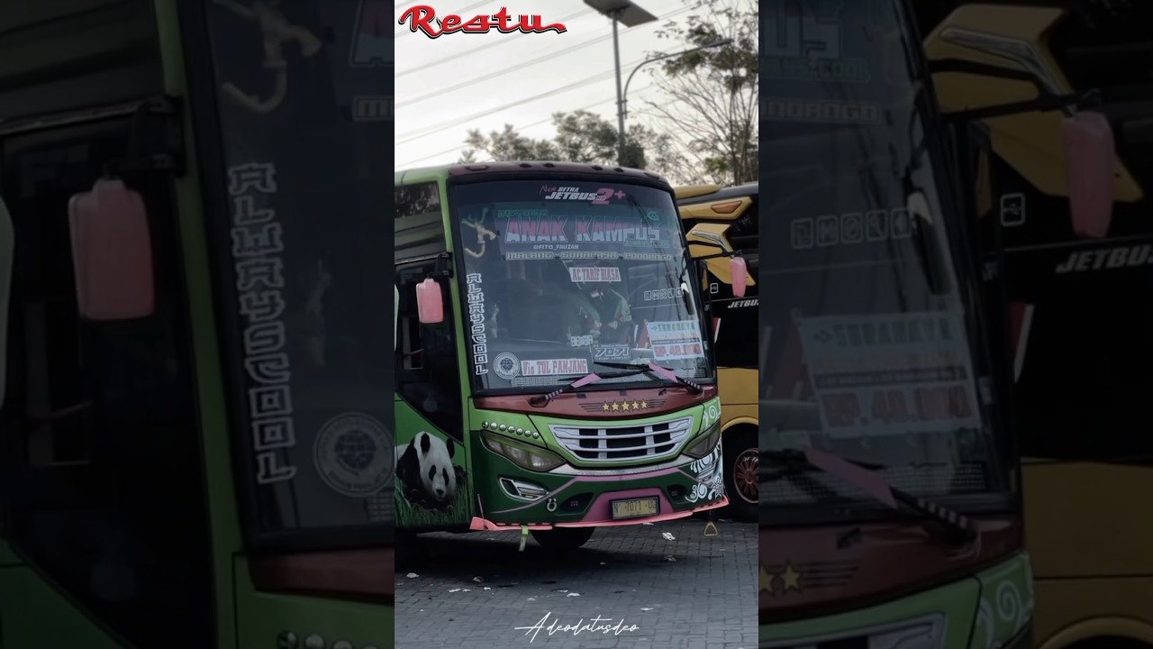 Sejarah Singkat PO Restu Panda 🐼 | Dari 1 Bus Jadi Ikon Jawa Timur