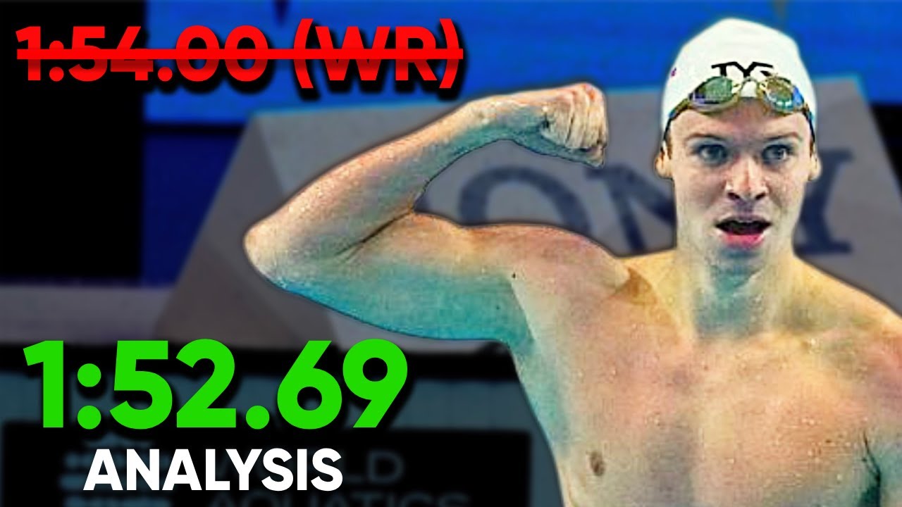 Why Leon Marchand SMASHED the 200m IM World Record (Best Analysis)