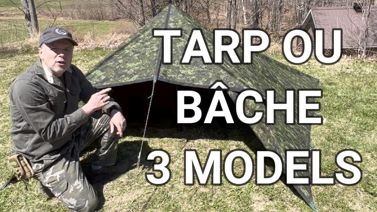 Tarp ou bâche 3 models