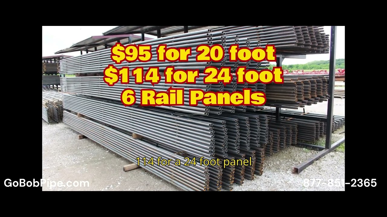 The GoBobs Fall FIRST and LAST Continuous fence SALE!! from GoBob Pipe and Steel