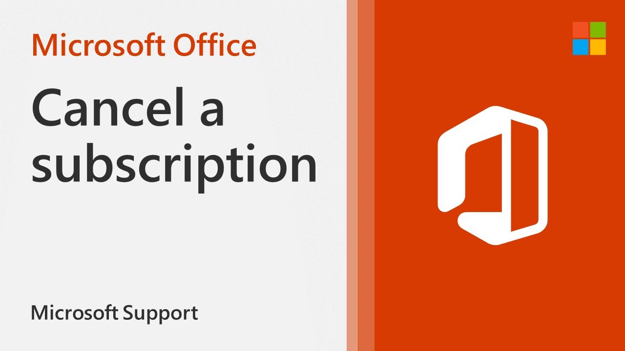 Как отменить подписку на Microsoft 365 | Microsoft