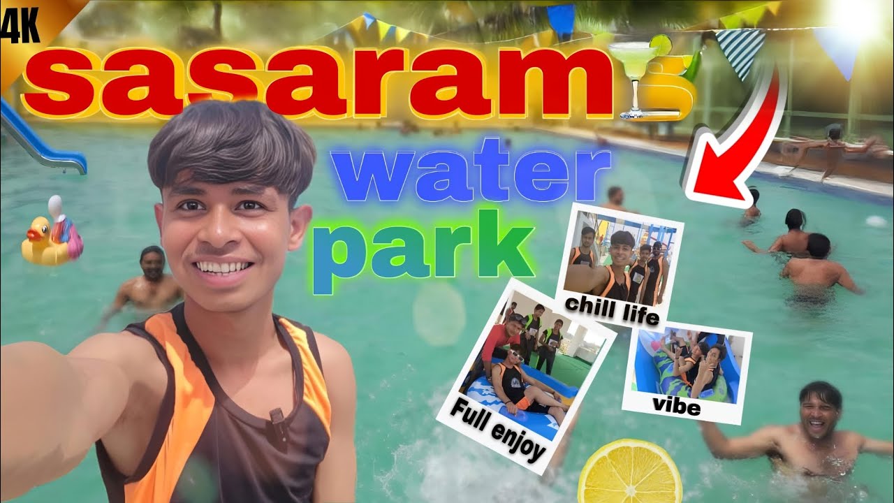 Sasaram new water park | 🏞️ 💦🥰 | full masti |💥😂 | rohit funny dance 11 | Ak bar jarur dekhiye maja 😂