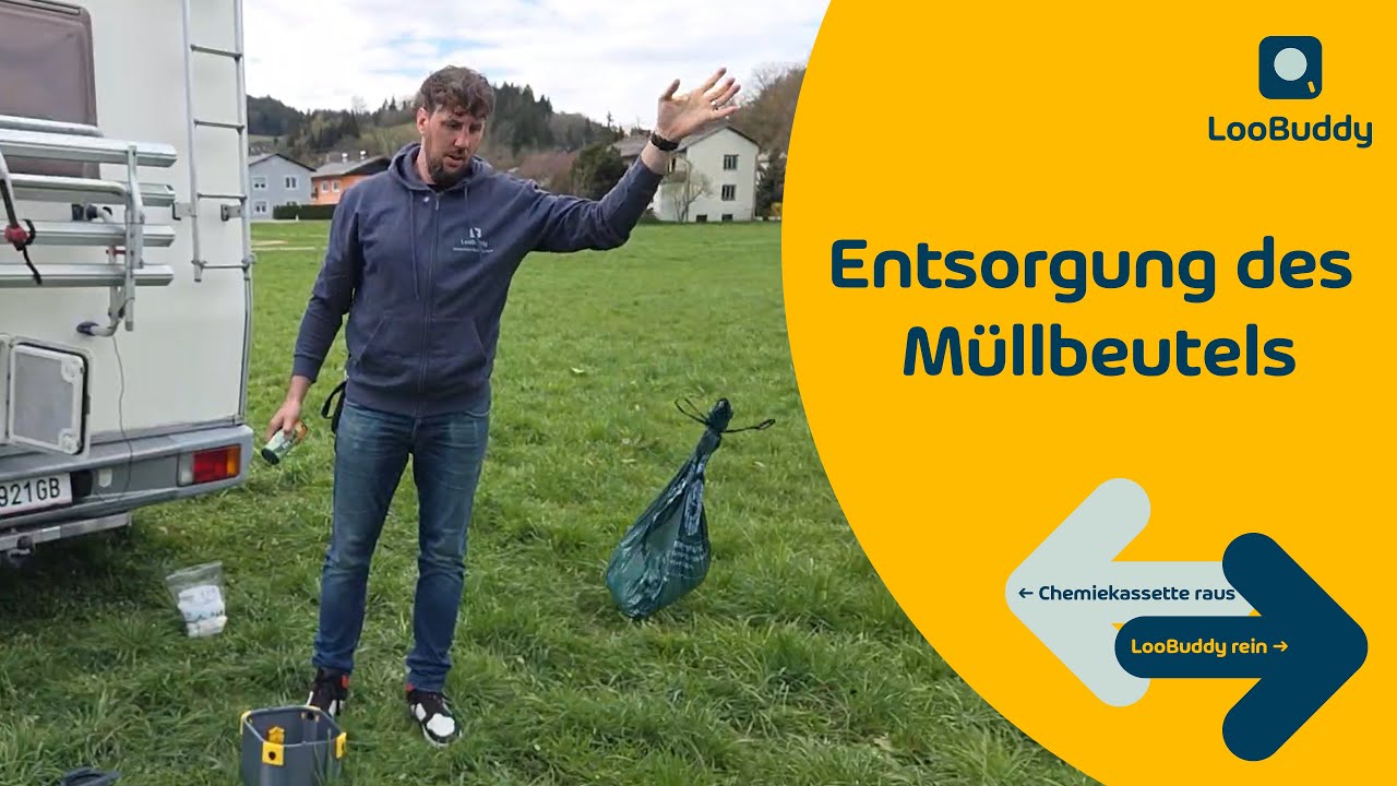 LooBuddy: M&uuml;llbeutel in Sekunden entnehmen & entsorgen &ndash; so einfach geht&rsquo;s!