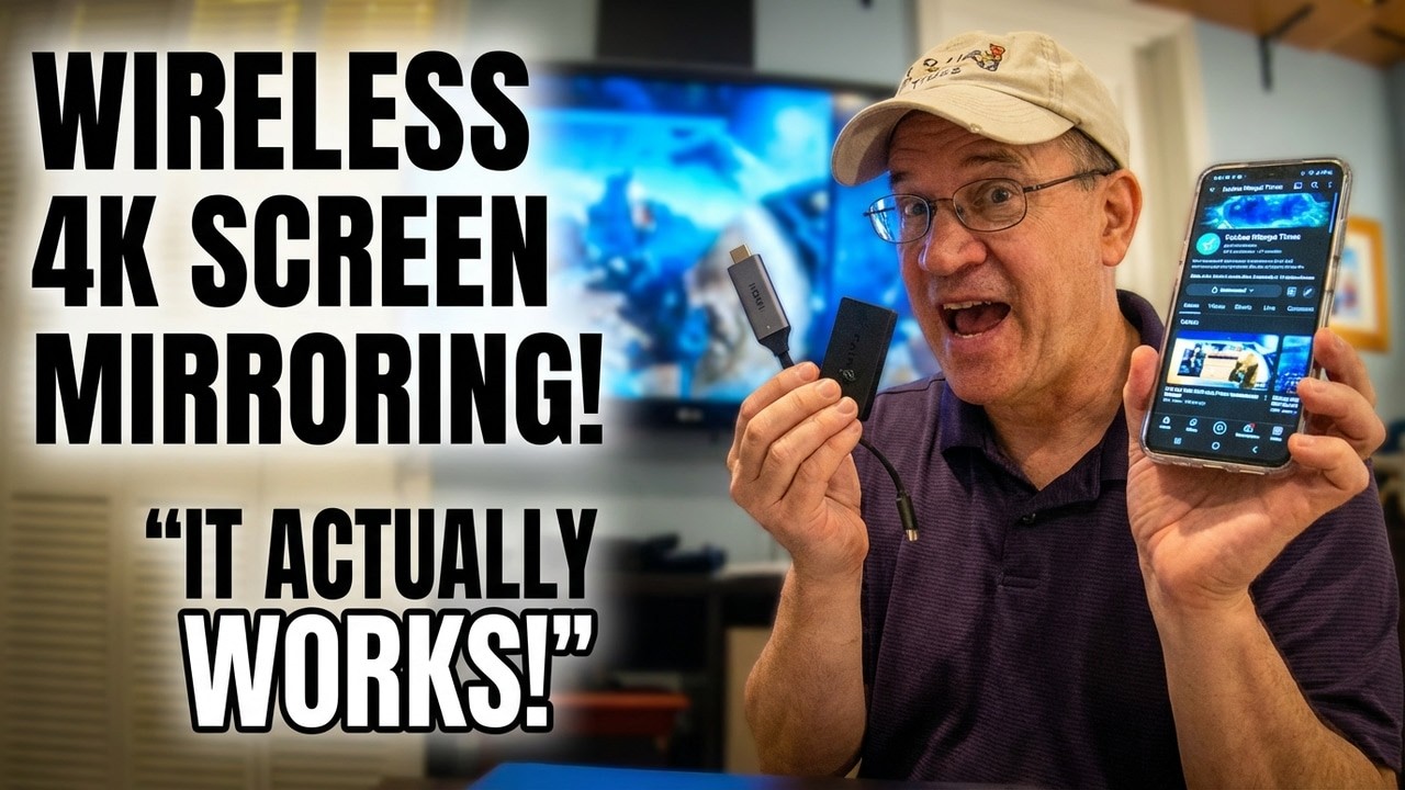 Why You Want A USB-C to Wireless HDMI Transmitter (It Rocks!)