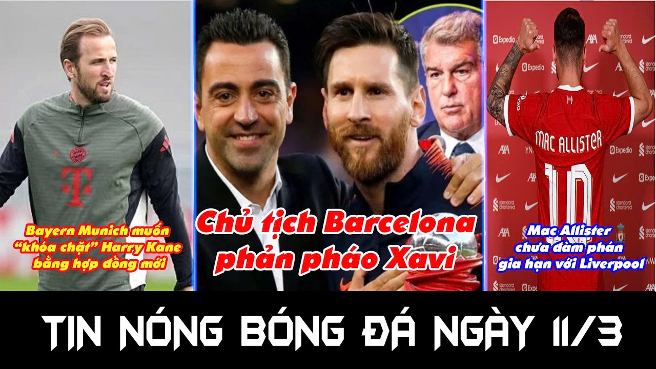 TIN NÓNG BÓNG ĐÁ 11/3: BAYERN 