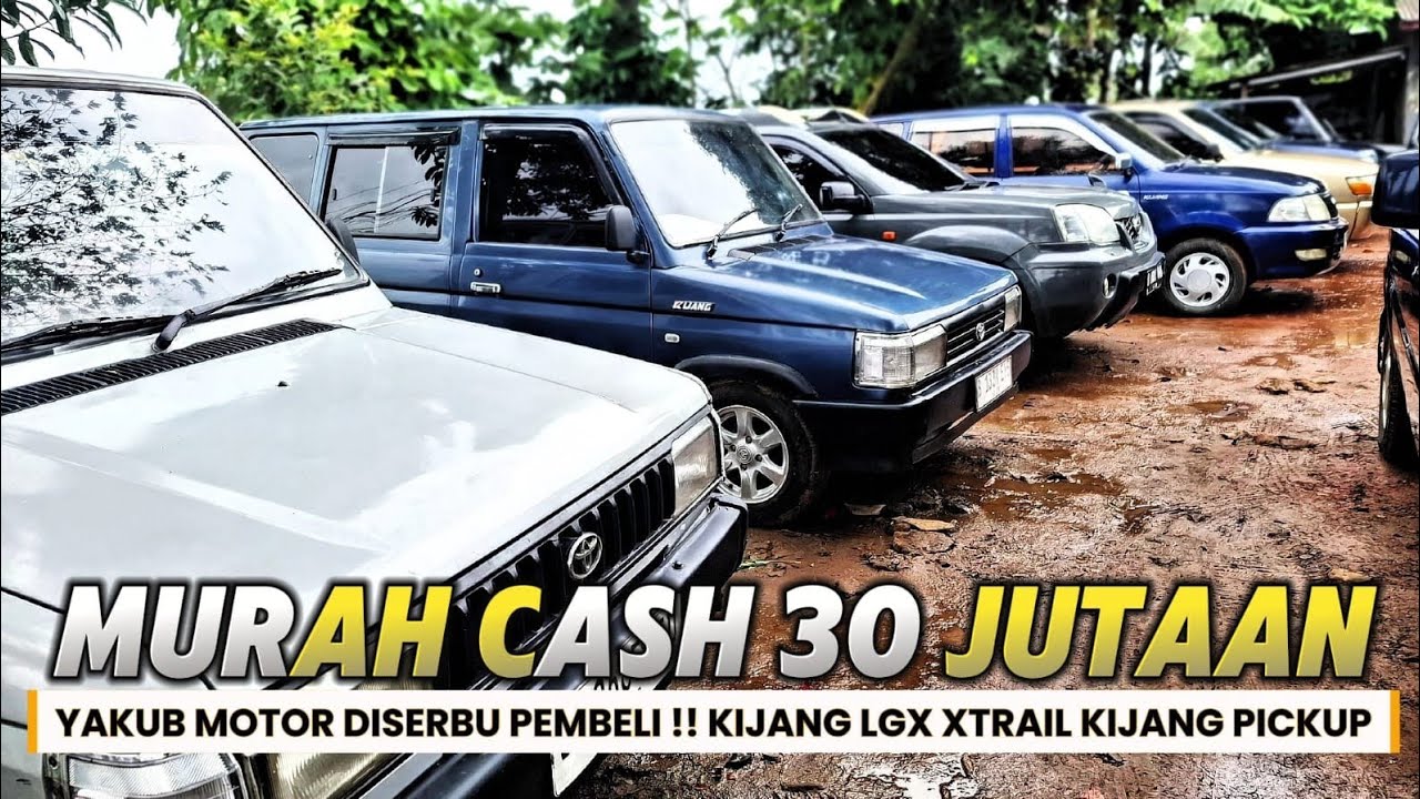 YAKUB MOTOR DISERBU PEMBELI !! JUAL KIJANG MURAH CASH 30 JUTAAN 