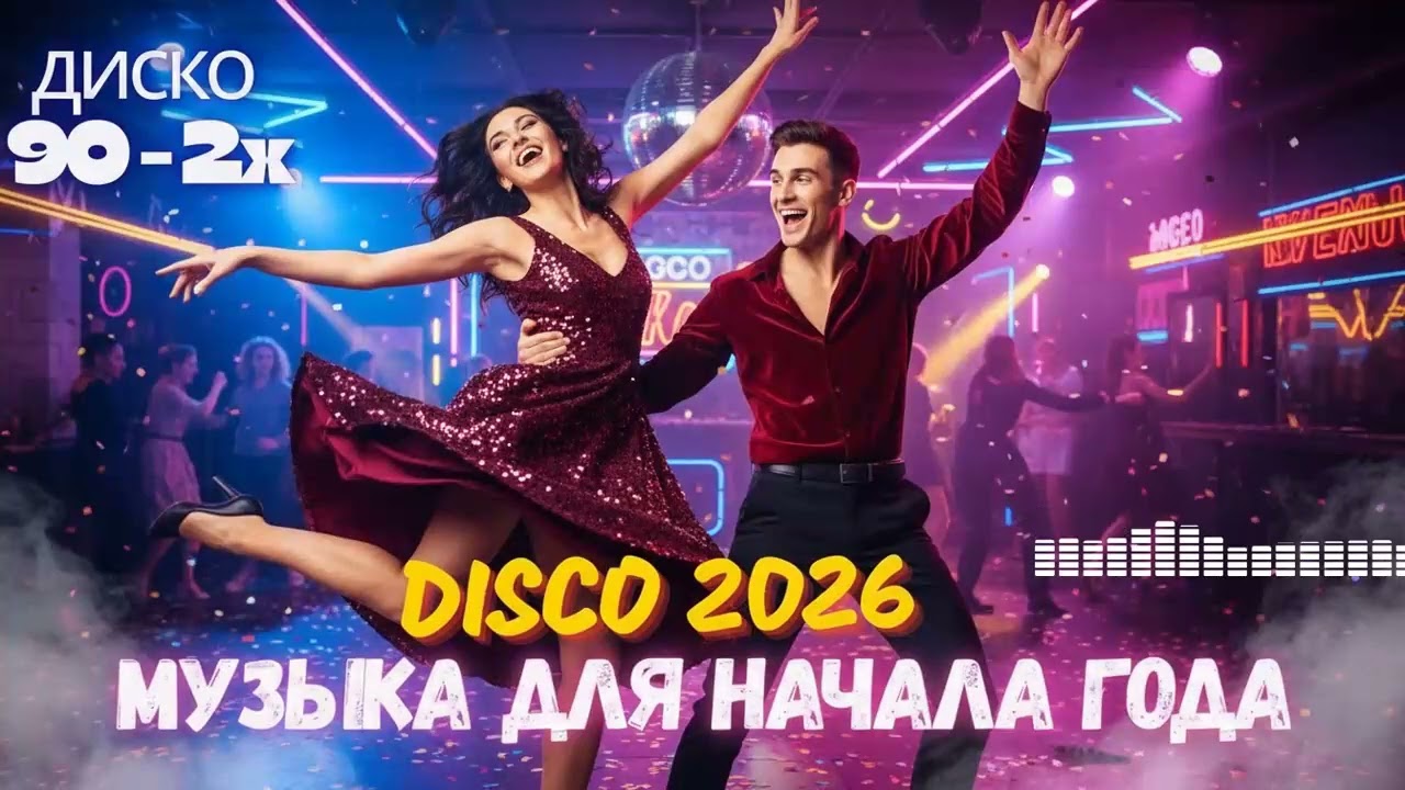 Танцевальные хиты 80-х и 90-х: Музыка для начала года и главной вечеринки 2026