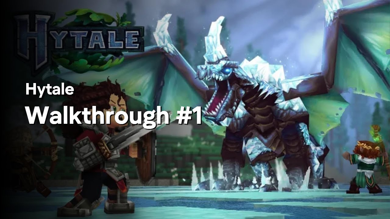 Hytale Gameplay Walkthrough | First Look, Exploration & Combat (No Commentary)