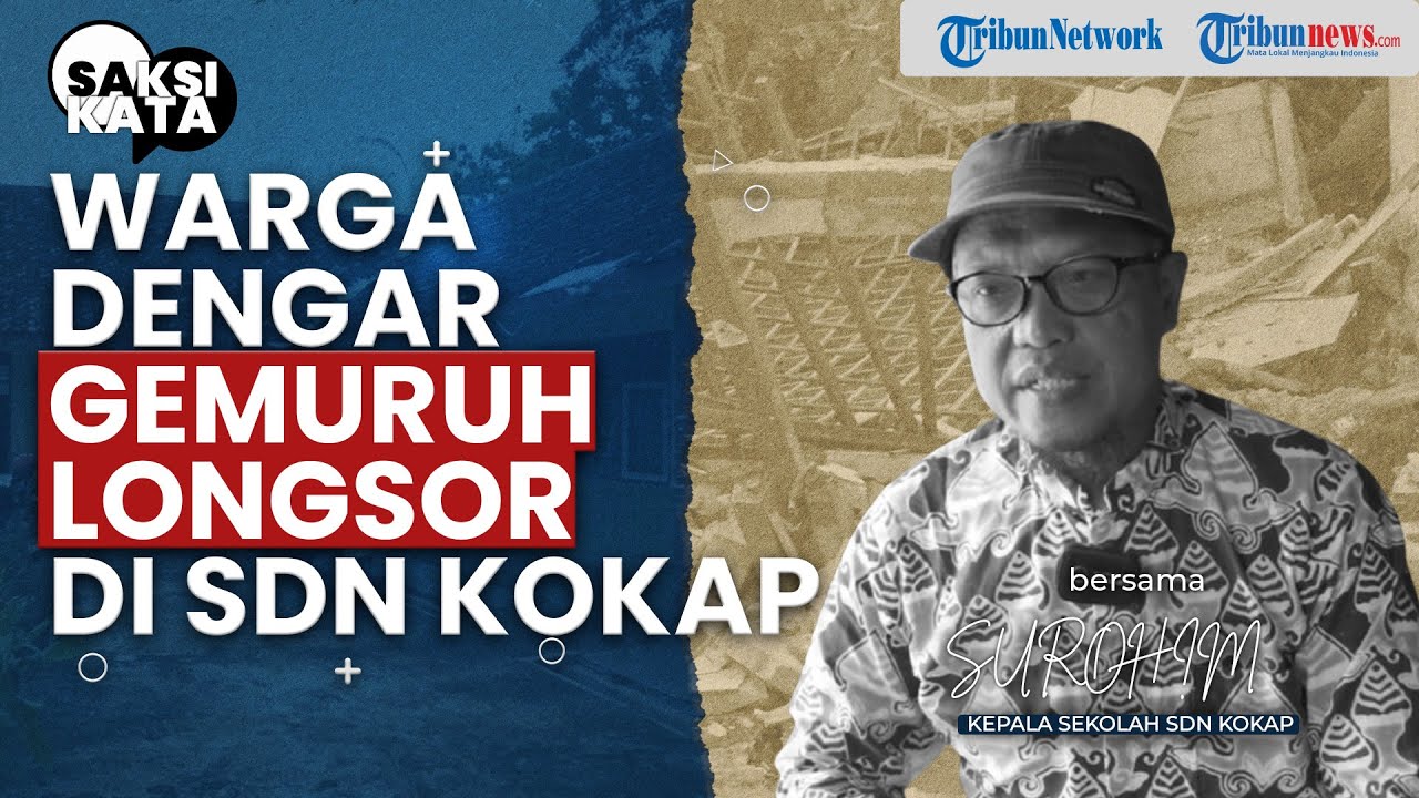 Suara Gemuruh Subuh Hari, Warga Dengar Longsor SD Negeri Kokap Kulon Progo
