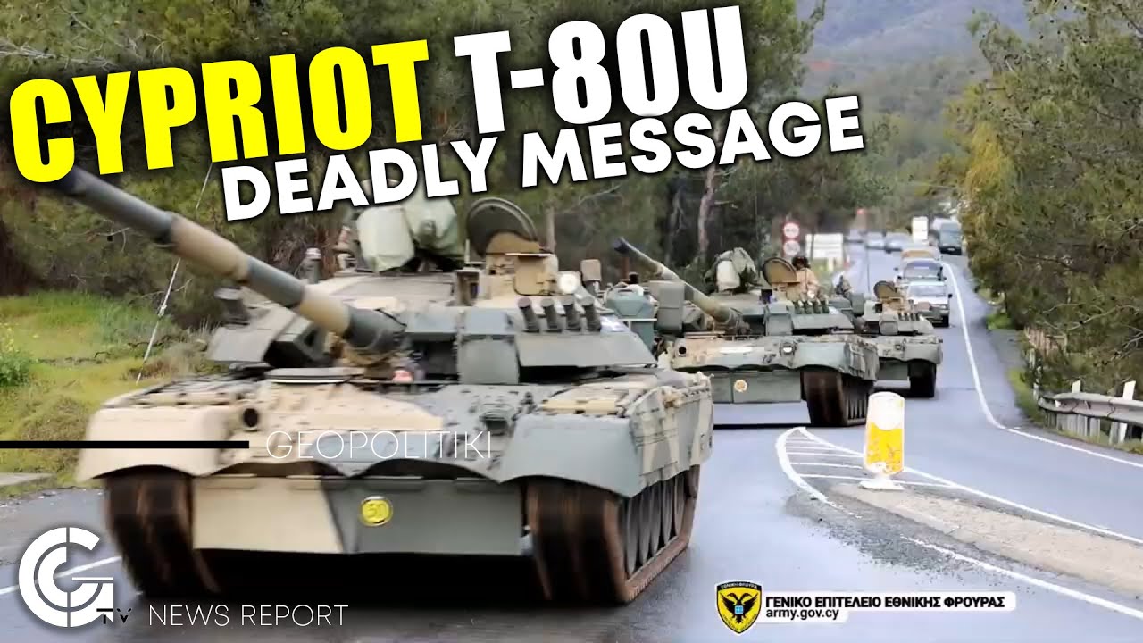 MESSAGE FROM CYPRUS | Cypriot T-80U tank exercises