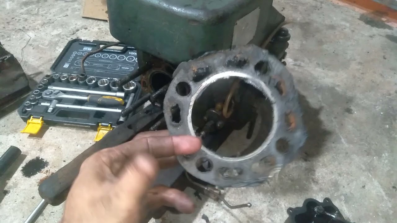 motor b9 trocando a junto do cabeçote