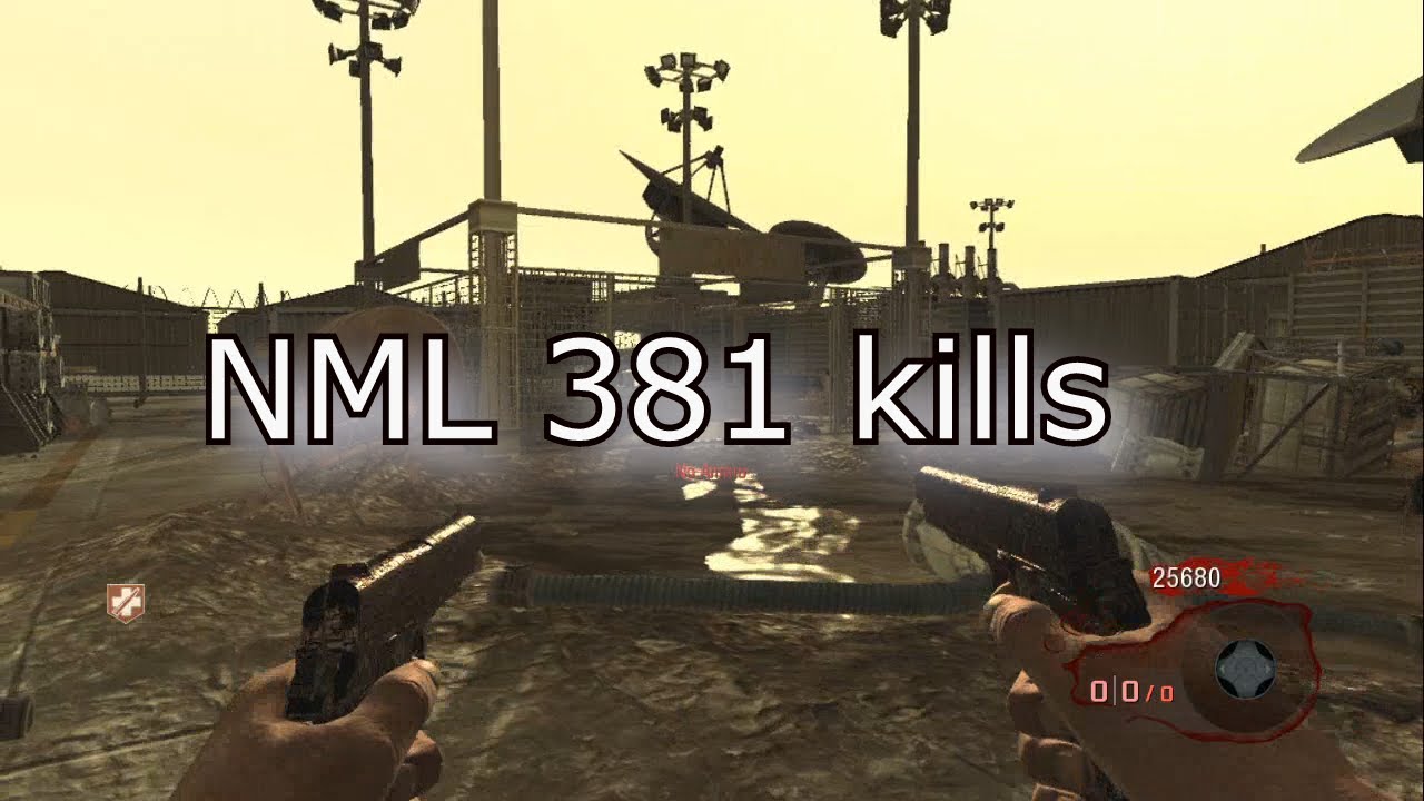 no mans land - 381 kills - zombies bo1