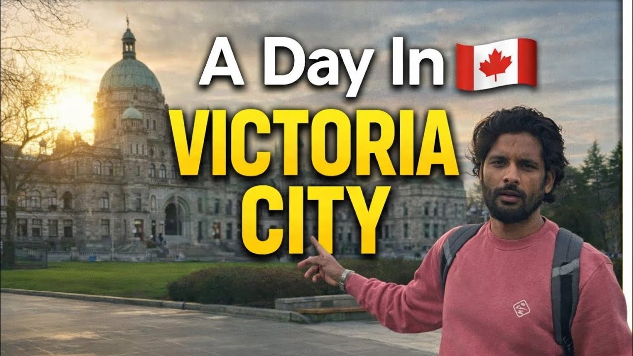 Victoria City Tour || British Columbia, Canada || Pure Air AQI 18 || Beautiful Place To Live