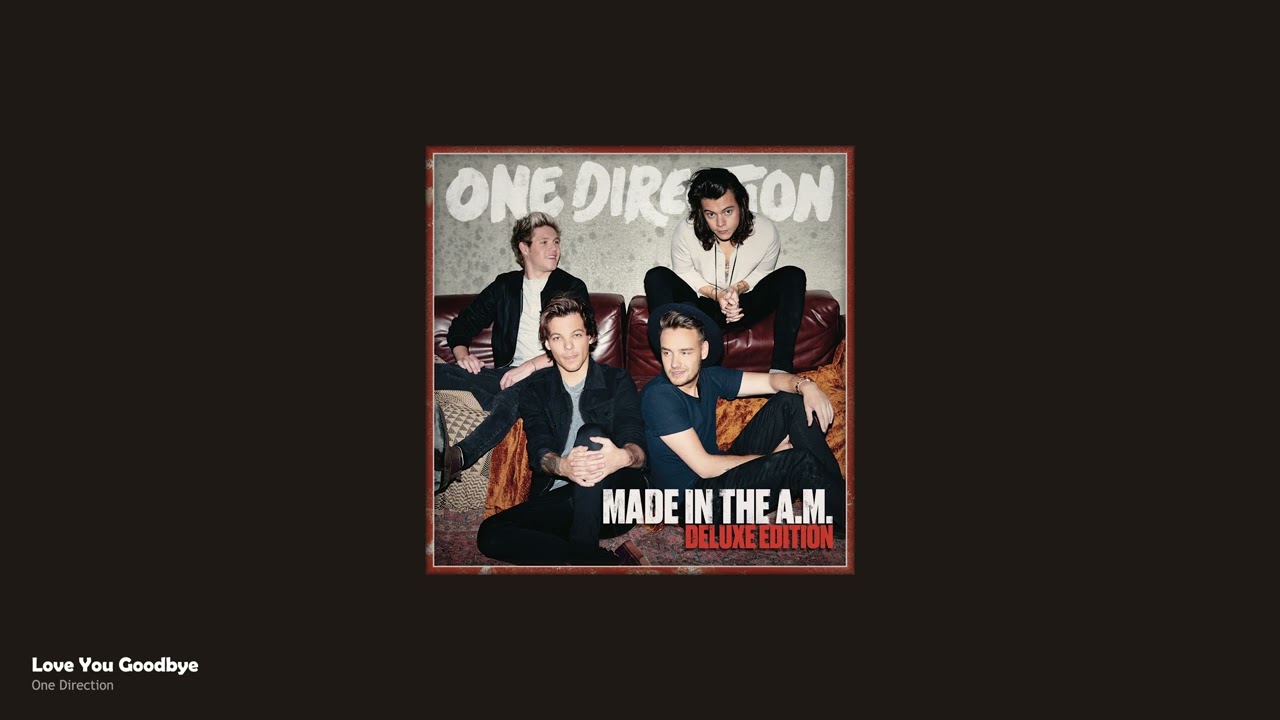 One Direction - Love You Goodbye (Studio Acapella)