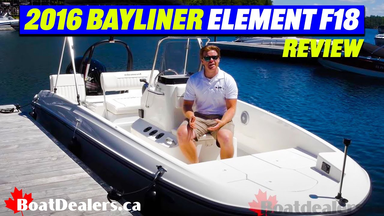 2016 Bayliner Element F18