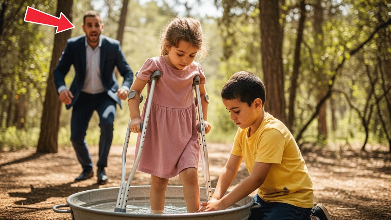״אני אנשק את כף הרגל הקטנה שלך ואתה תחזור ללכת…״ והאבא לא האמין עד שראה את הנס