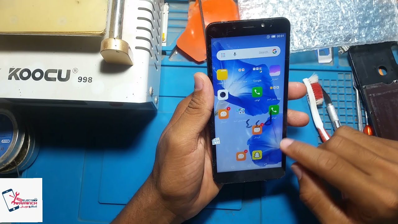 طريقة فك وتغيير تاكتيل (تاتش) itel P33 Change Screen Touch