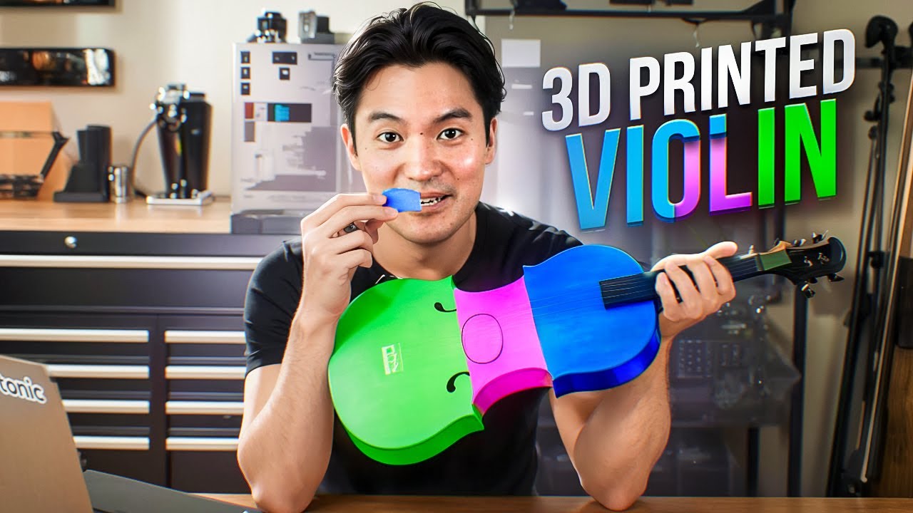 3D PRINTED VS REAL VIOLIN 🎻