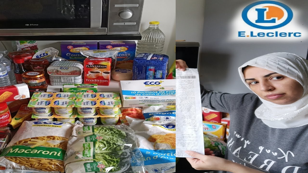 تقدية ديال الشهر👈 مع إقتراح للعشاء Haul retour de courses