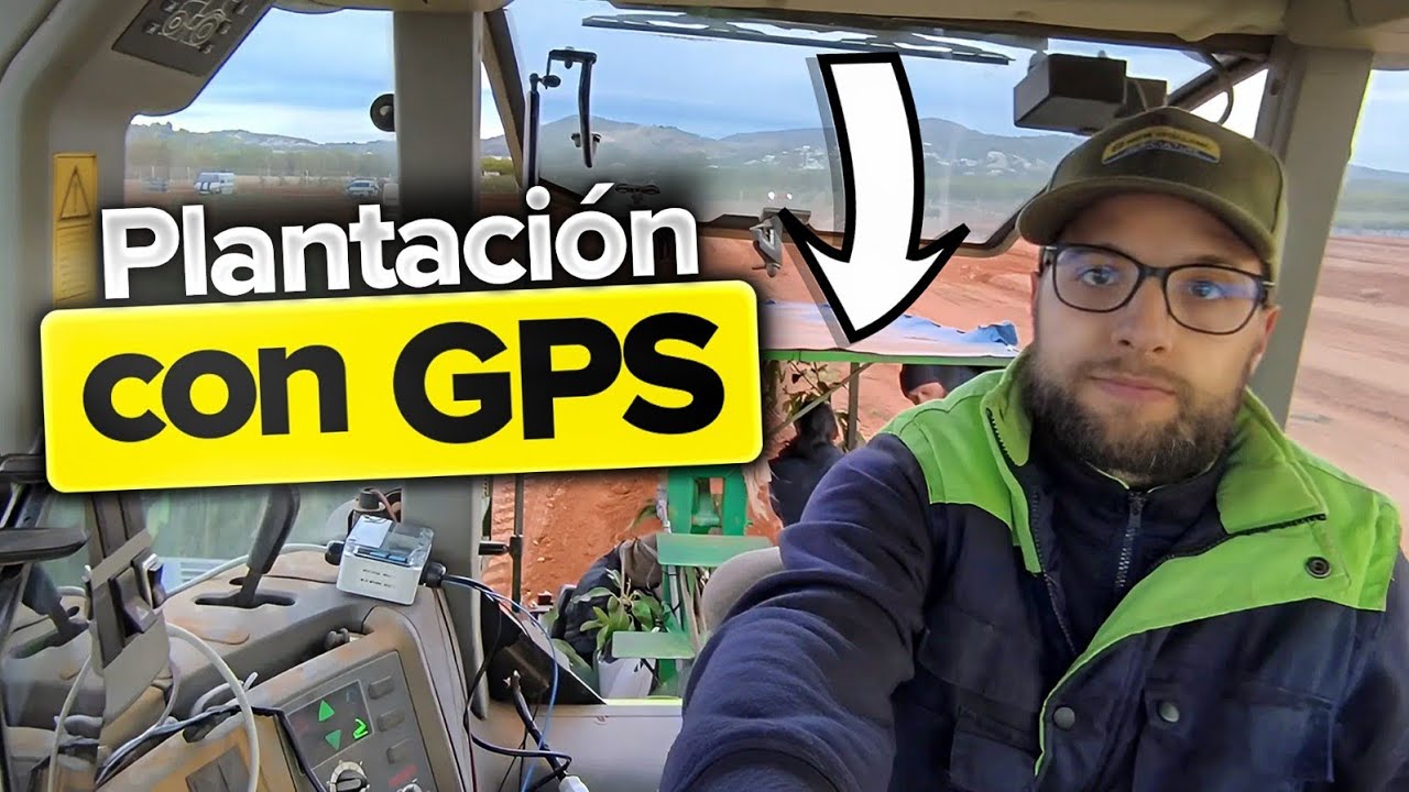 Cómo PLANTAR 15.000 Aguacates con GPS 🌱 (Tractor Autoguiado)