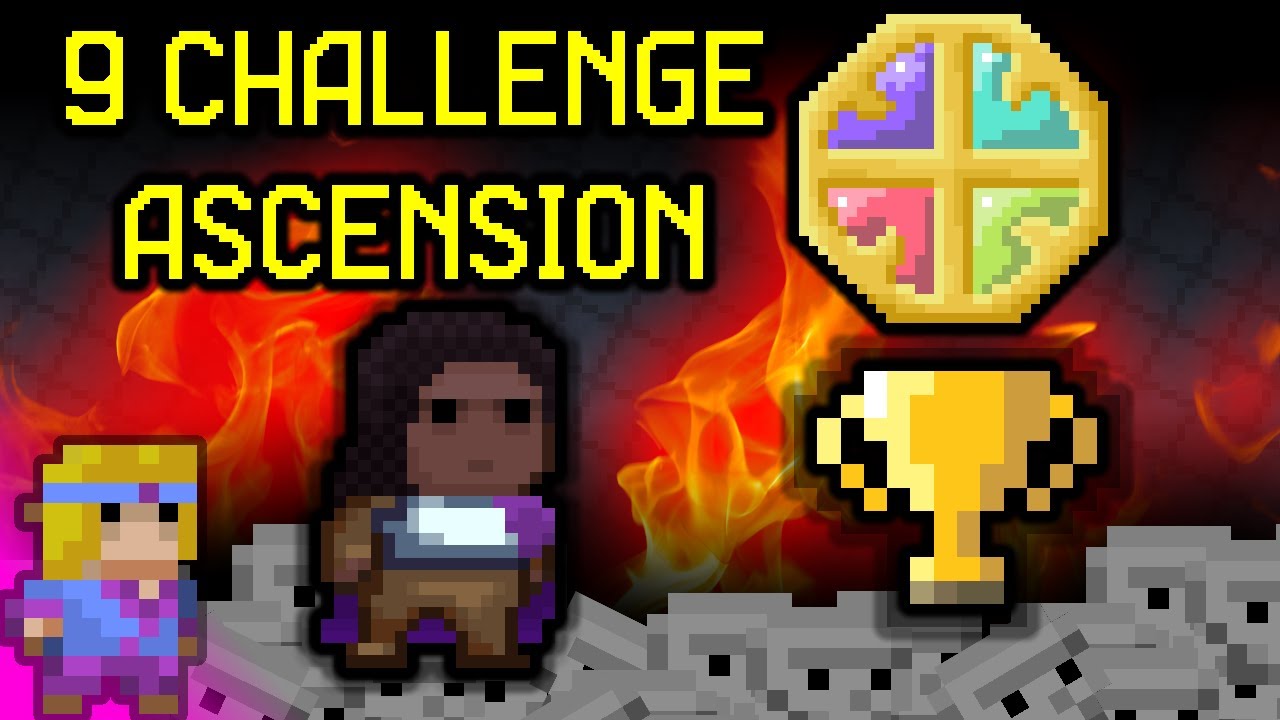 9 Challenge + Ascend = WIN (Duelist Monk) - Shattered Pixel Dungeon FULL RUN