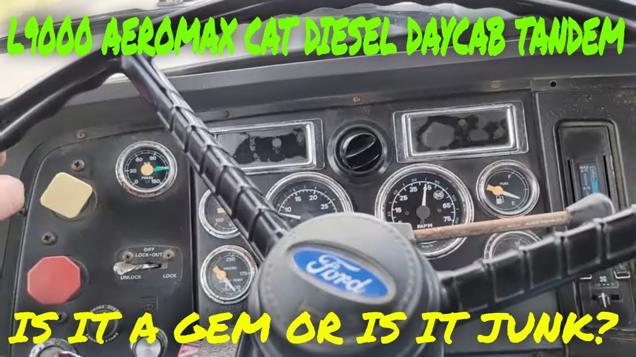 IS IT JUNK OR A JEM? 1994 FORD L9000 AEROMAX DAY CAB CAT DIESEL TANDEM