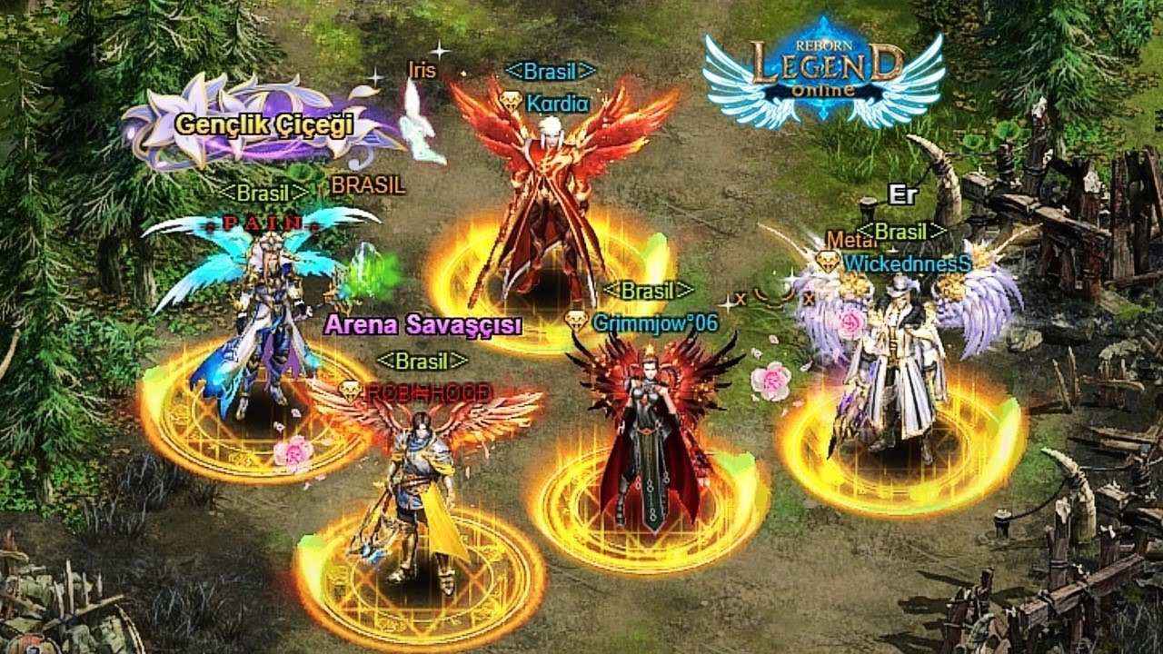 LEGEND ONLINE REBORN  -  ARENA COM A TROPAA🔥