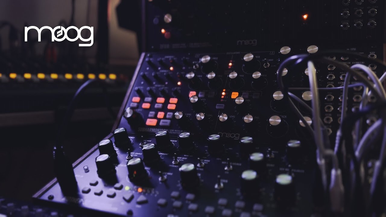 Calm Cosmic Flow | Relaxing Background Moog Ambient Music (Mother-32/Subharmonicon)
