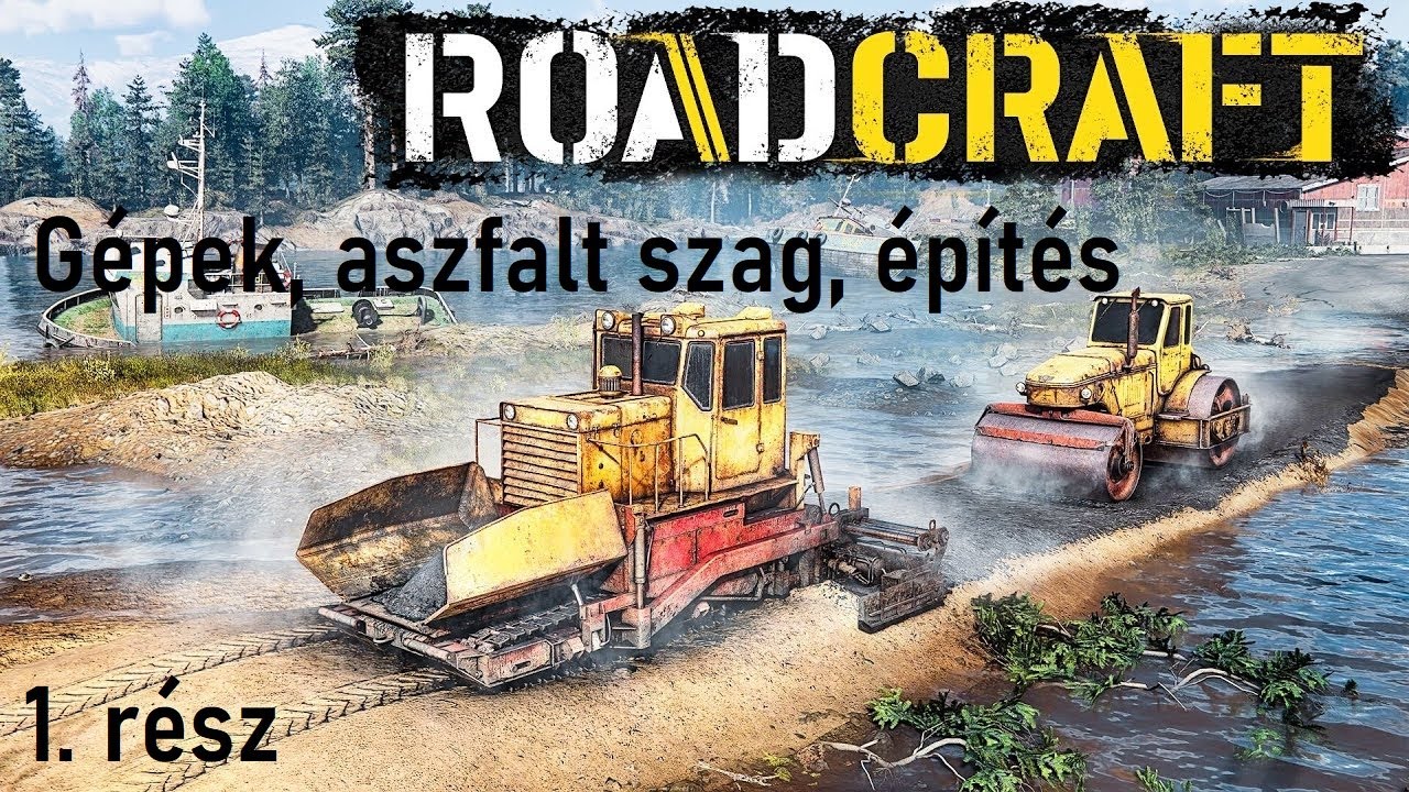 RoadCraft LIVE 🚗 Első rész – Teljesen kezdők kalandjai!