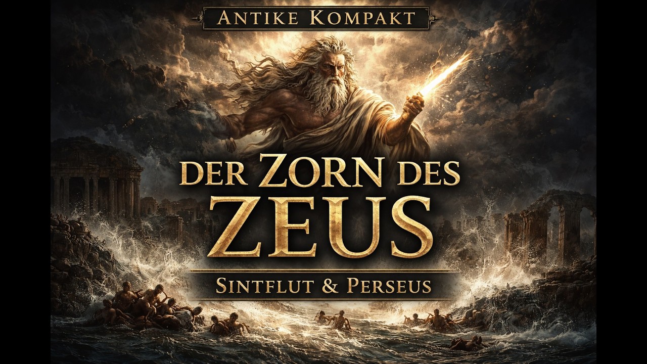 Griechische Mythologie:  Die Sintflut des Deukalion und Perseus – Mythen von Strafe und Neubeginn