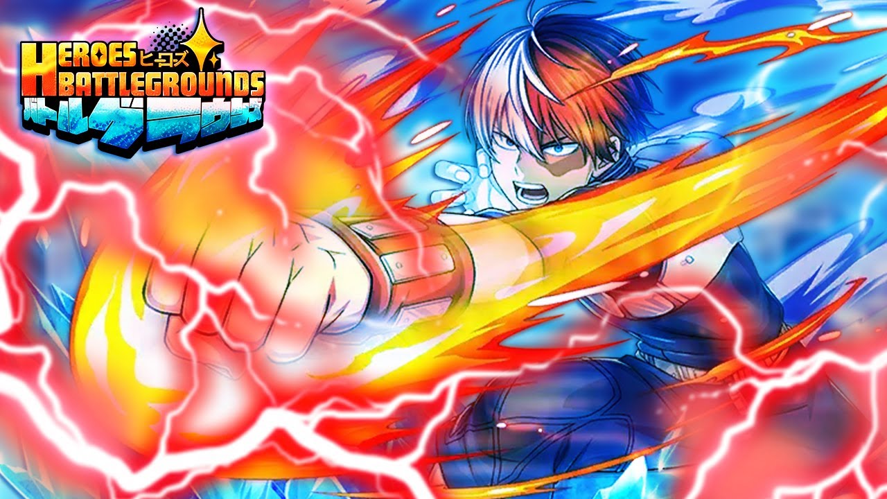 TODOROKI IS OP IN HEROES BATTLEGROUNDS!!