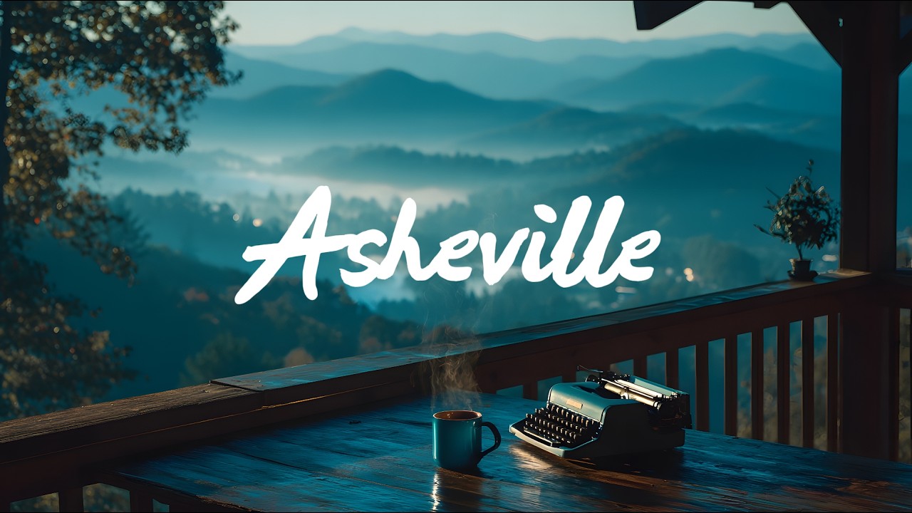 Morning Fog in Asheville 🌲 Relaxing Cello Jazz Lofi to Start Your Day