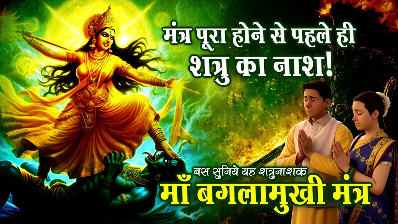 माँ बगलामुखी का चमत्कारी मंत्र: अब शत्रु होगा ख़त्म, मंत्र पूरा होने से पहले ही | Maa Baglamukhi