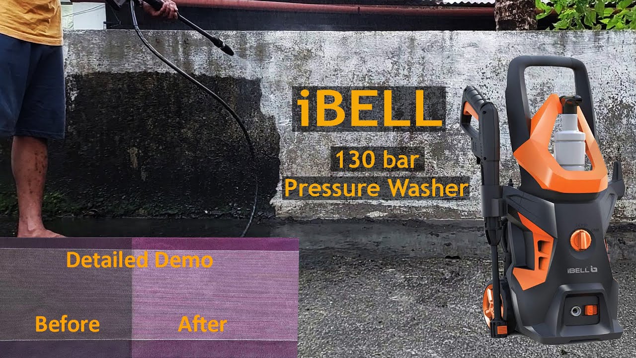 iBell Wind 55. Мойка высокого давления iBell 130 бар. Лучшая мойка высокого давления до 8000 бар.