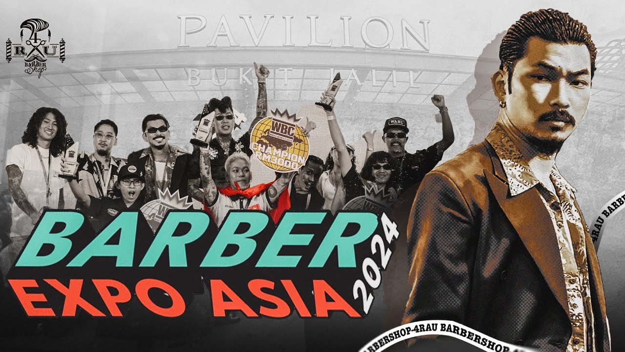 HÀ HIỀN x Barber Expo Asia 2024: VIỆT NAM 🇻🇳 chiến thắng !!!! | BIGGEST EVENT 2024 | 4RAU Barber TV