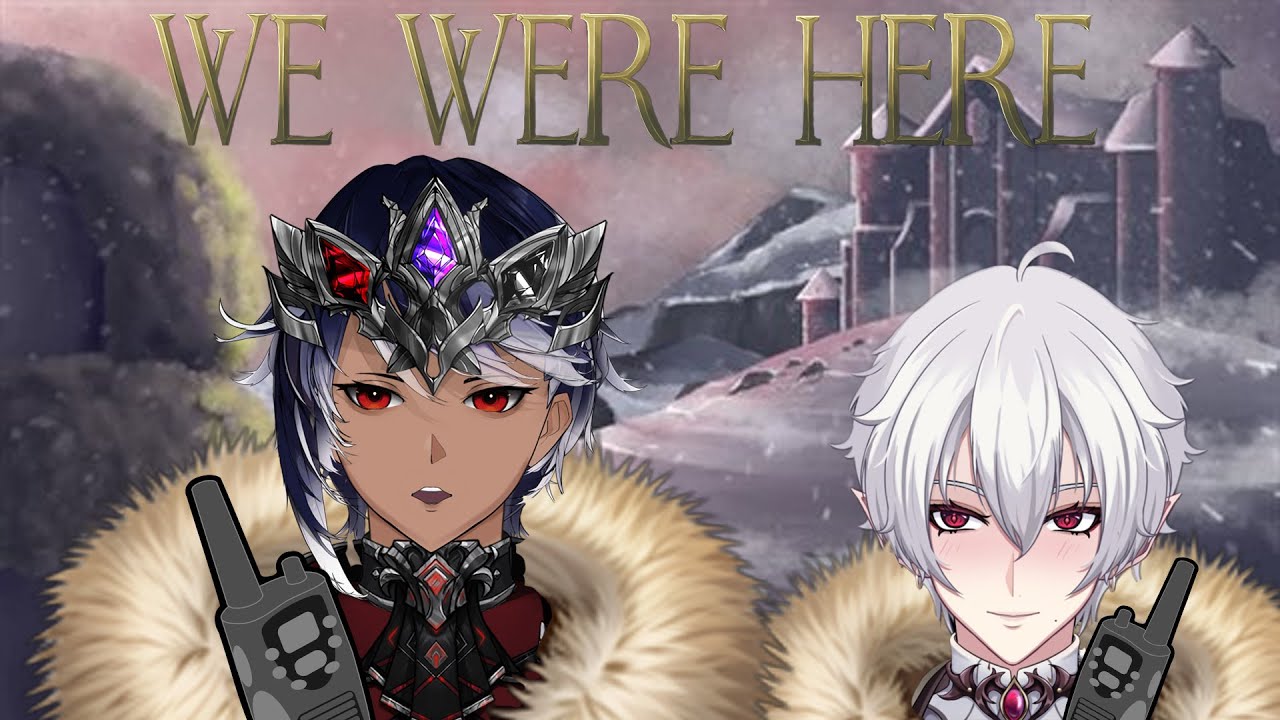 A Crow and A Vampire Gets Locked In An Abandoned Castle 【We Were Here】w/ Project Shy