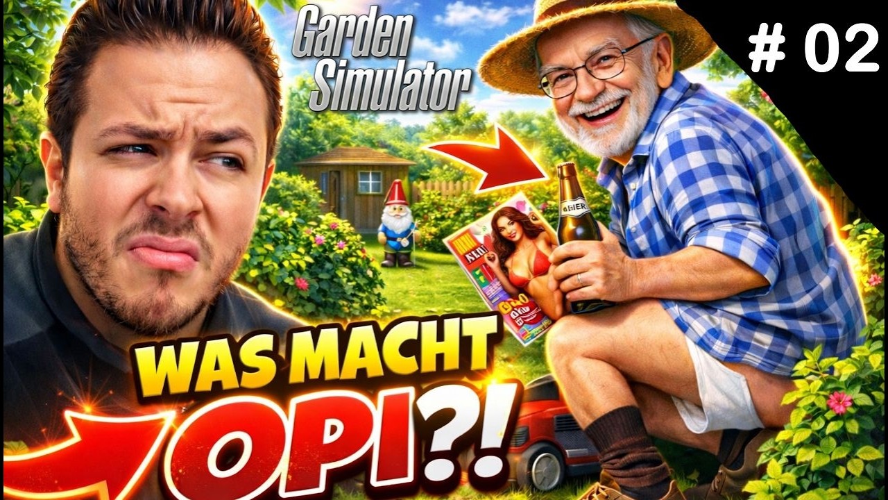 Garden Simulator  [Deutsch] - #02 Was macht Opi da?! (PC)